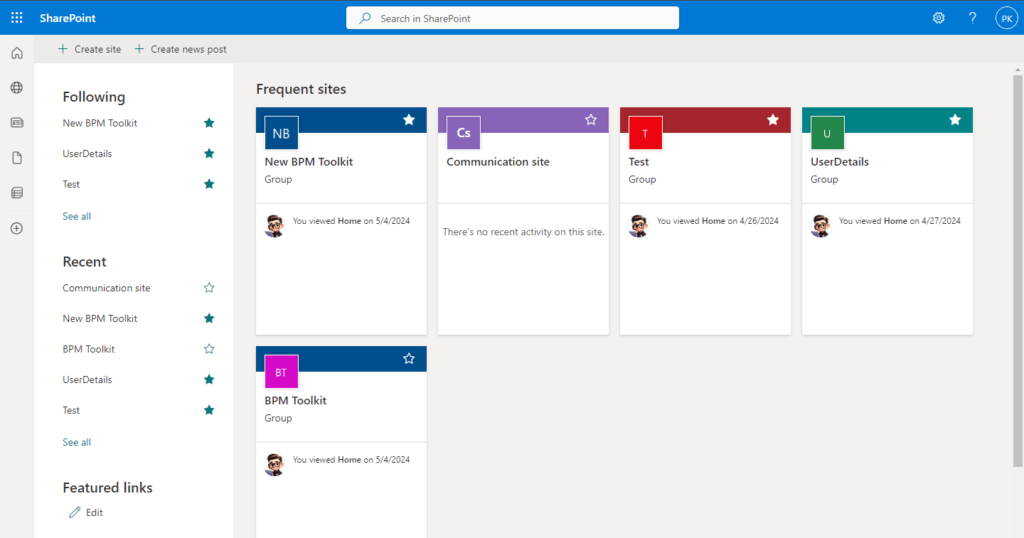 How to create a New Site in SharePoint Online by PowerApps Mentor ...