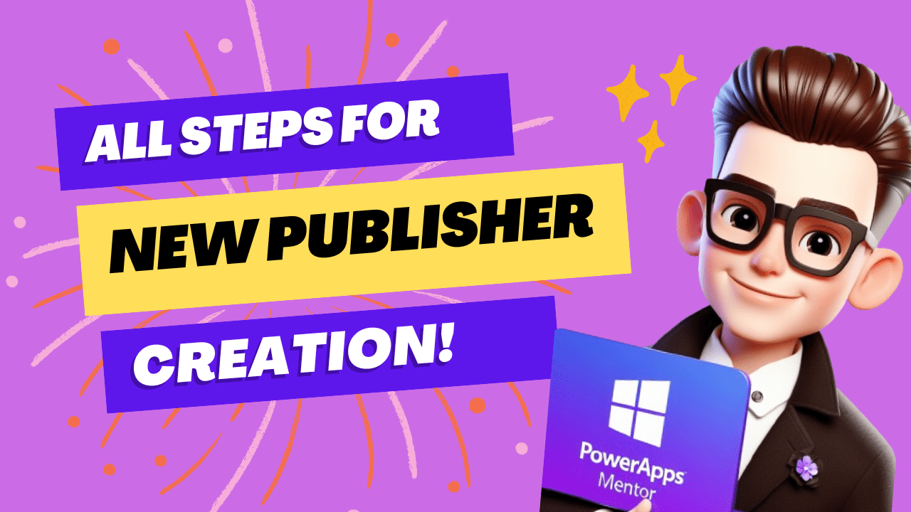 New Publisher Creation